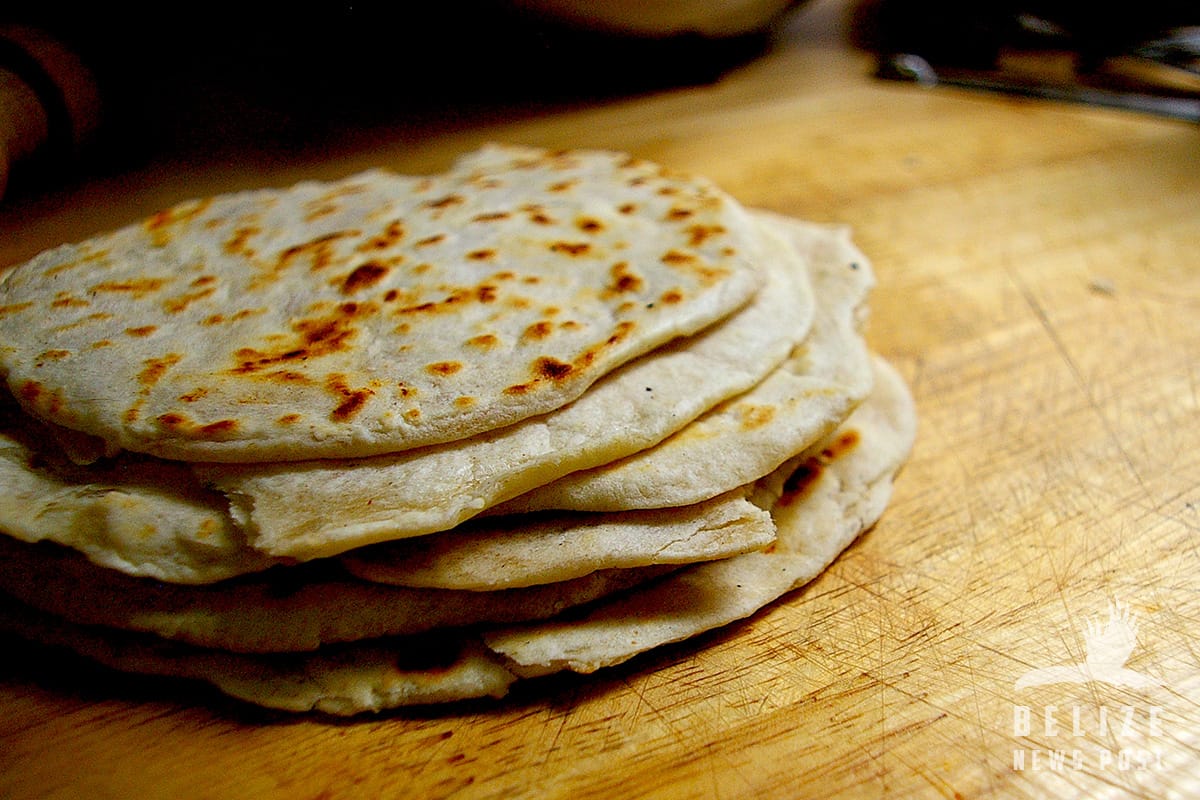 Belizean Flour Tortillas
