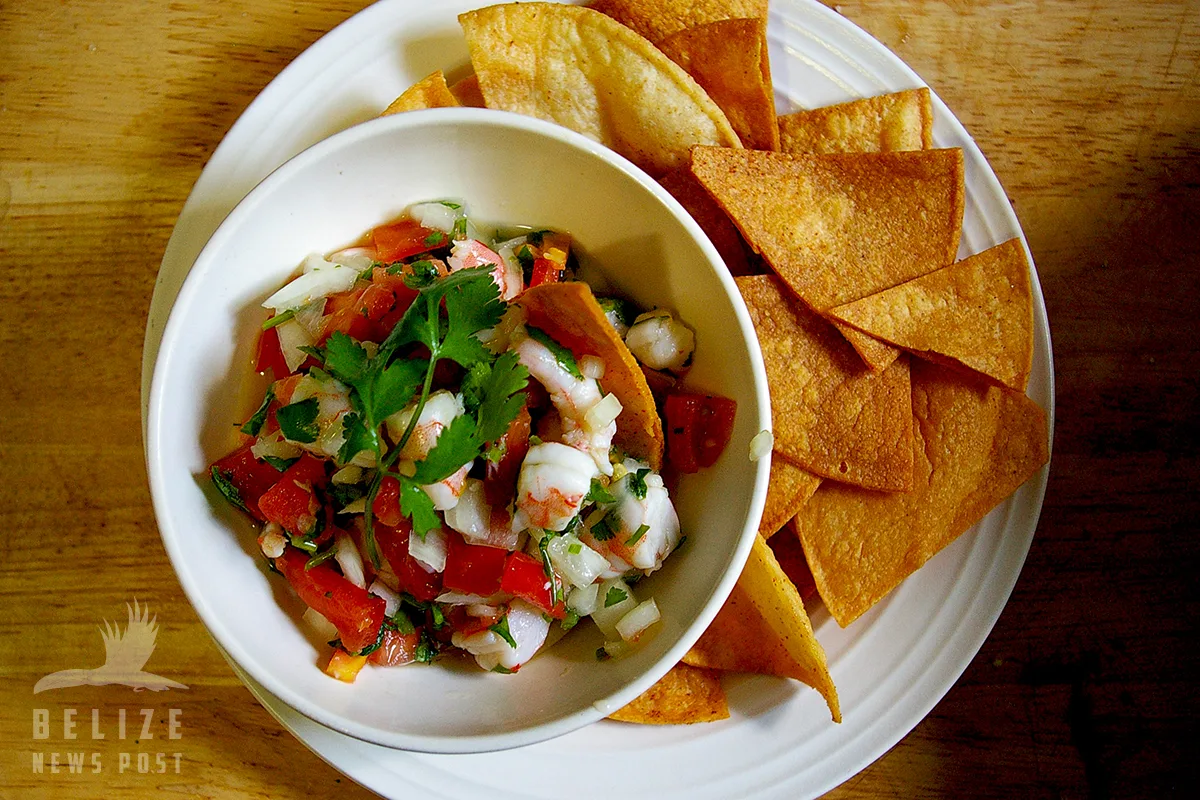 Belizean Shrimp Ceviche