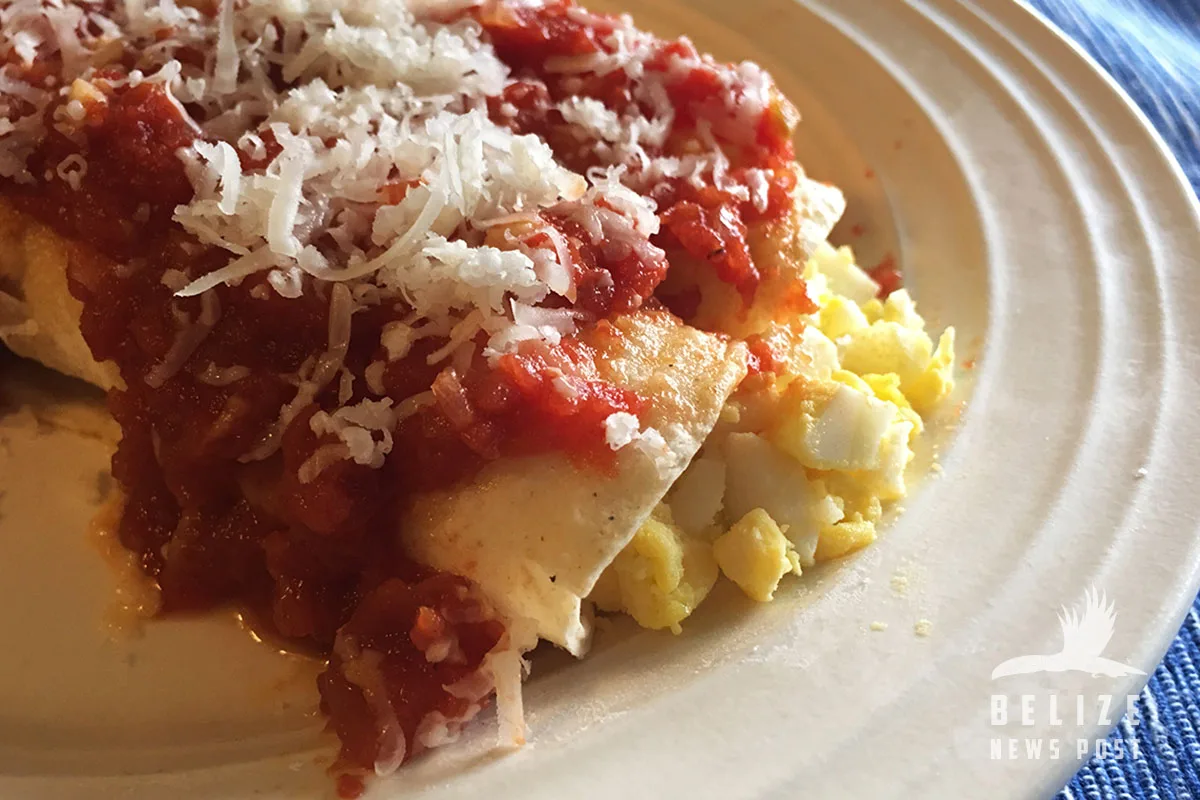 Belizean Enchiladas