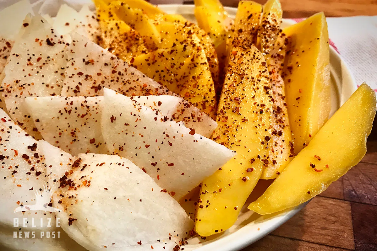 Jicama and Mango