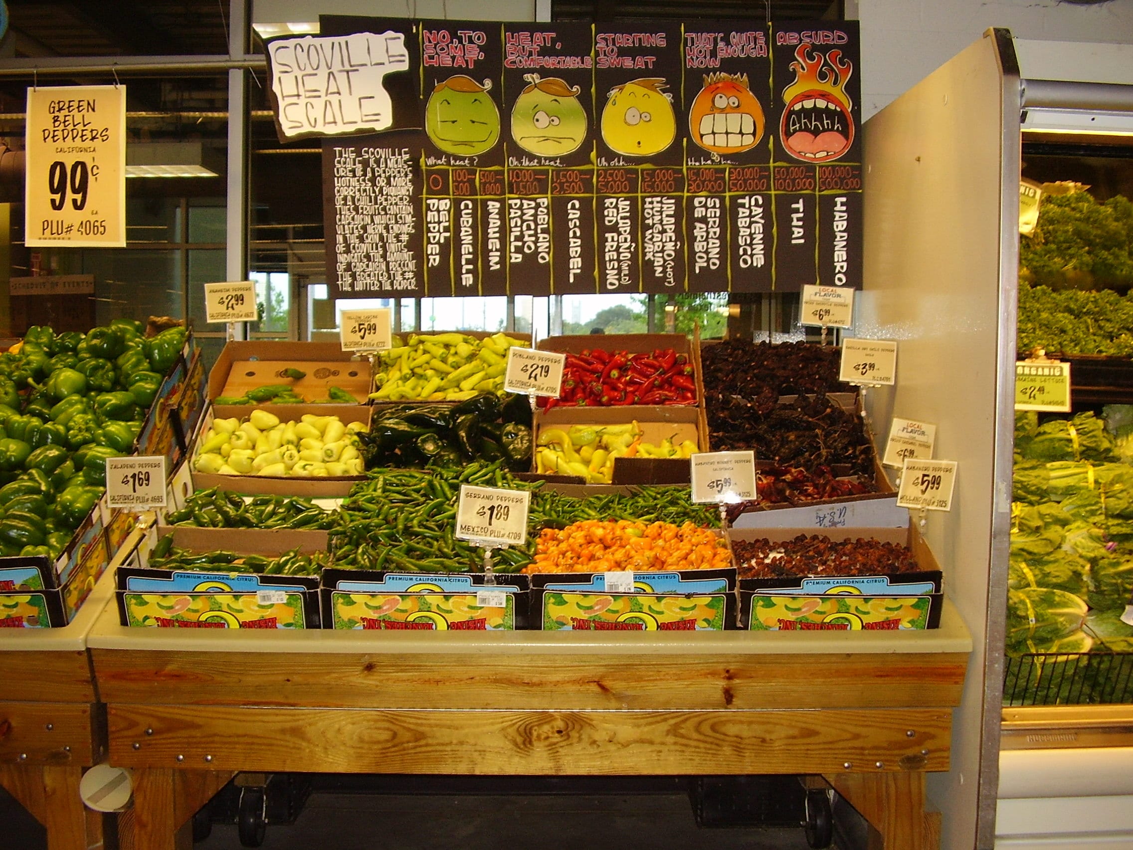 Dried chiles including guajillo and ancho at market — key components of the relajo spice blend