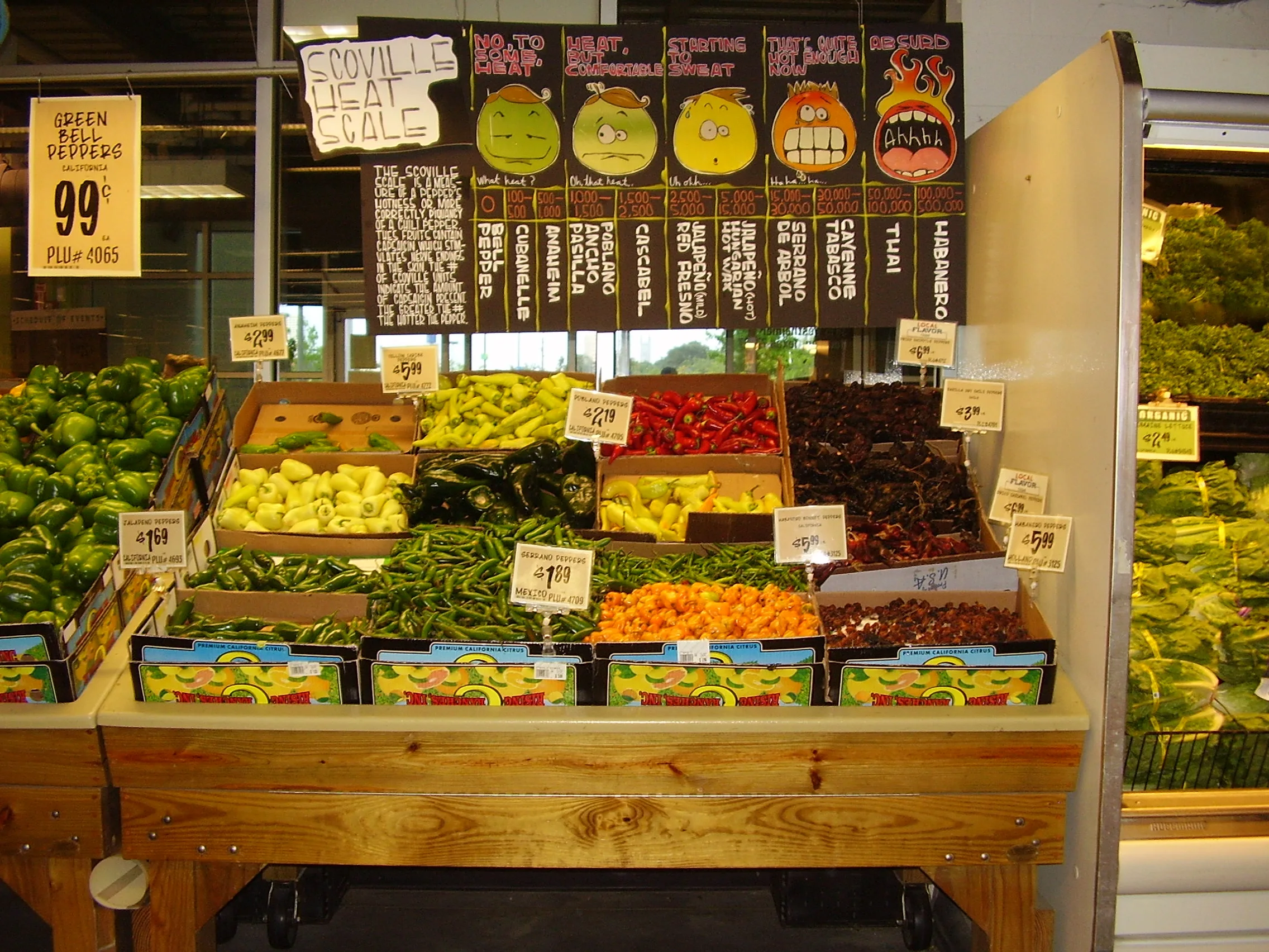 Dried chiles including guajillo and ancho at market — key components of the relajo spice blend