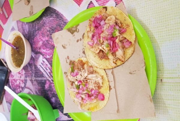 Yucatecan cochinita pibil, achiote pork