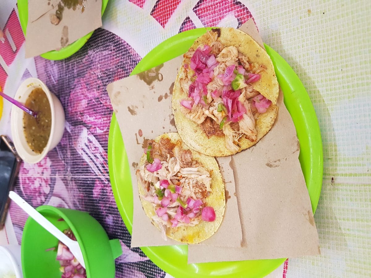 Yucatecan cochinita pibil, achiote pork
