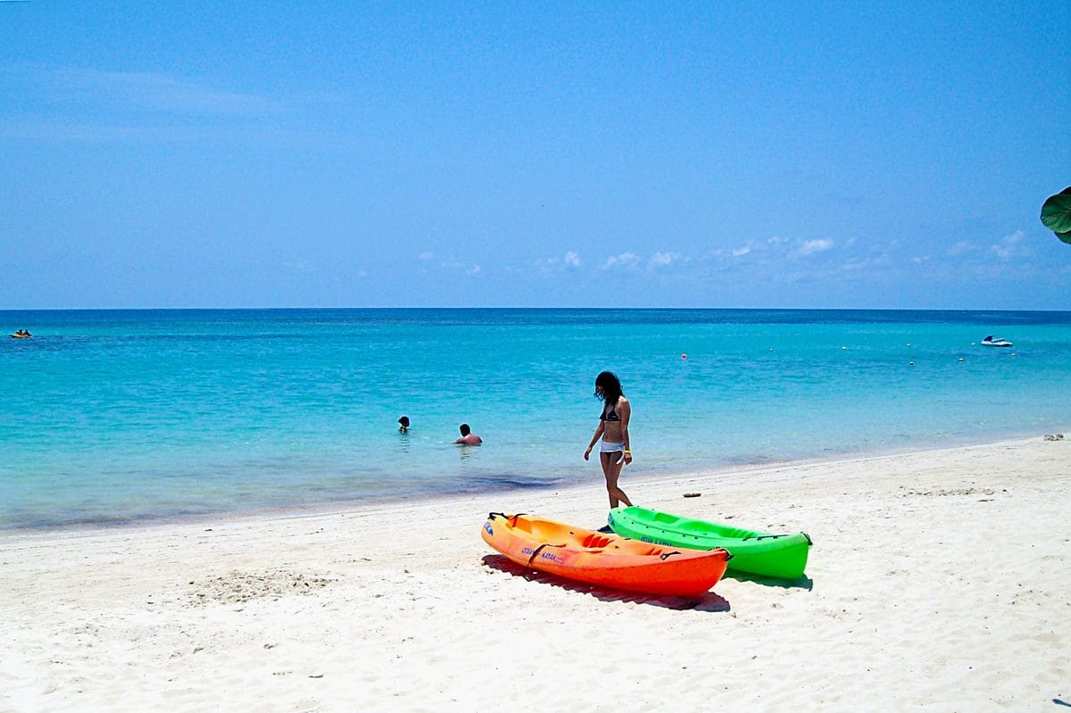 West Bay beach, Roatan, Honduras