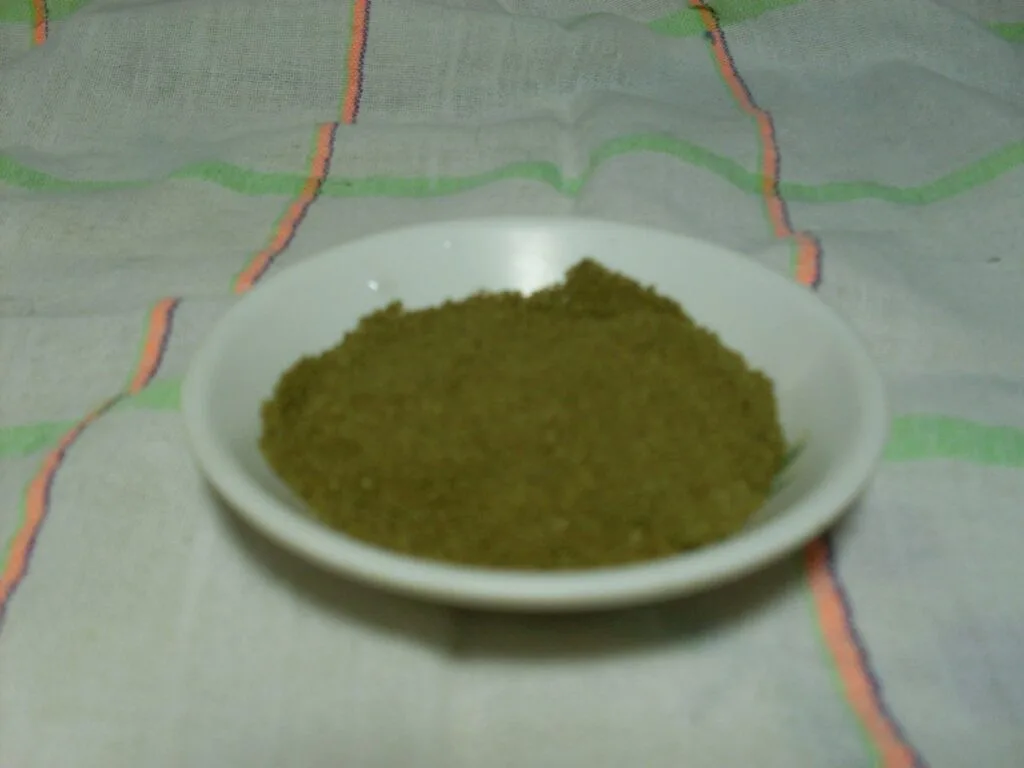 Alguashte, a Salvadoran toasted-and-ground squash-seed blend, the toasted-seed family behind relajo