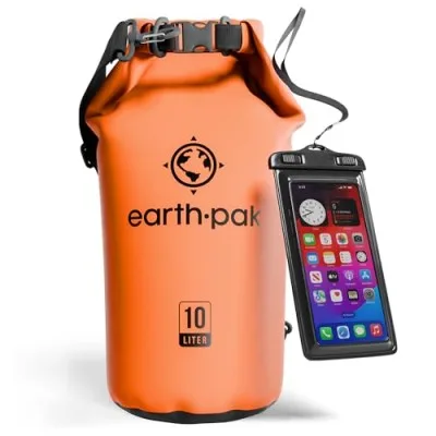 Earth Pak Waterproof Dry Bag, Roll-Top
