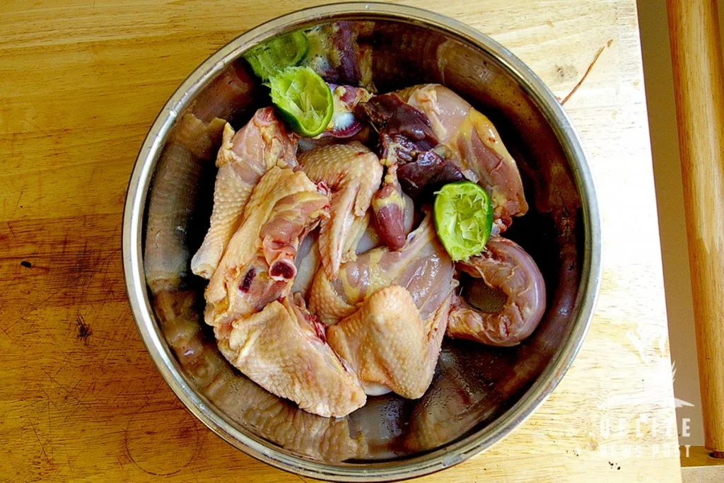 BBQ Chicken - ready to marinade