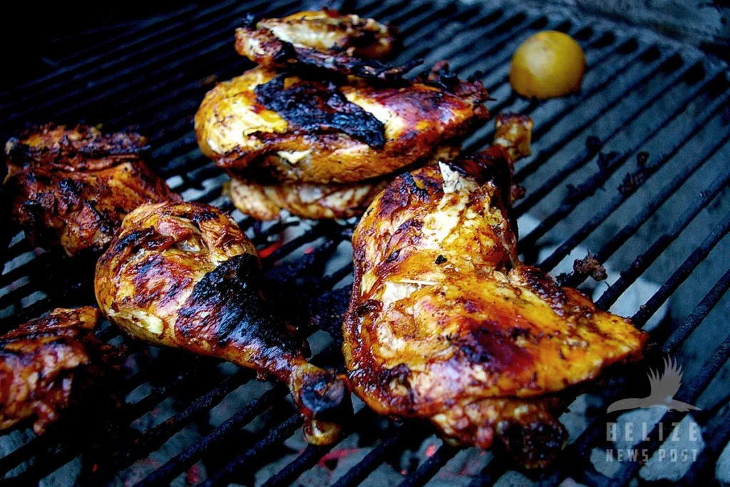 BBQ Chicken on the grill