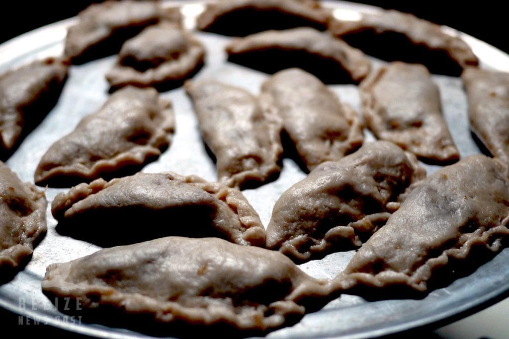 Belizean Coconut Crusts Recipe - Coconut Crusts Sealed and Ready for Baking