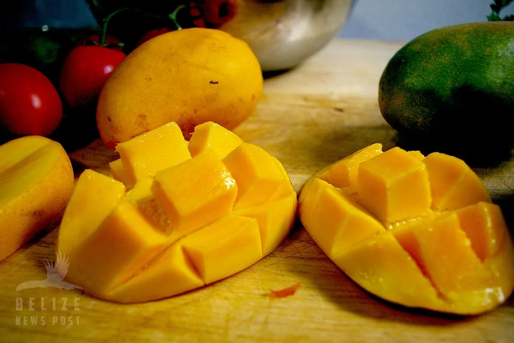Mango Ceviche - Cut Mango