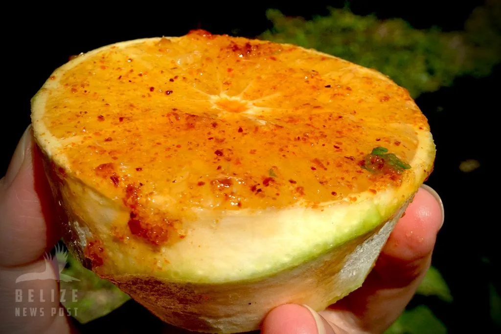 Orange with Chile and Salt