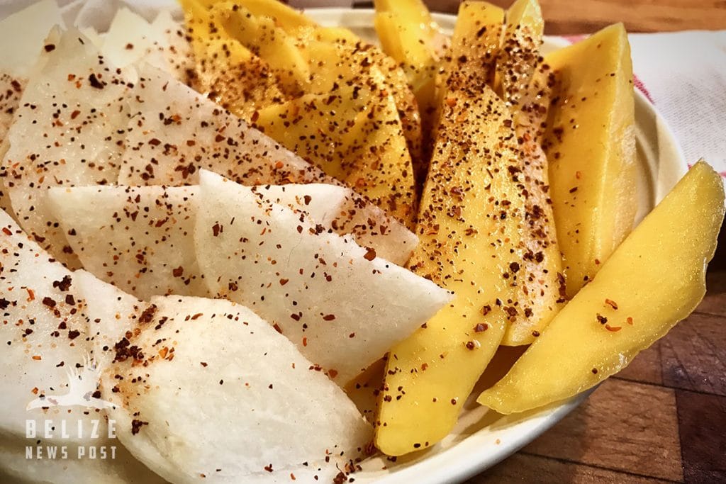 Jicama and Mango