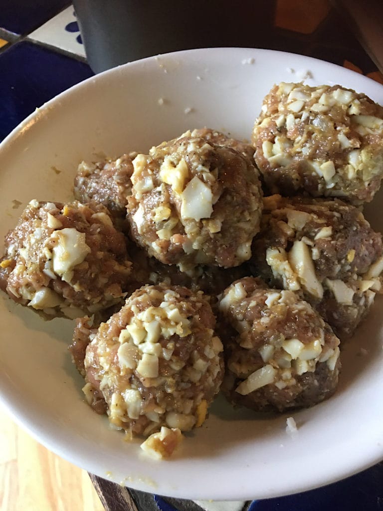 Belizean Picadillo Recipe - Meatballs Ready to Cook