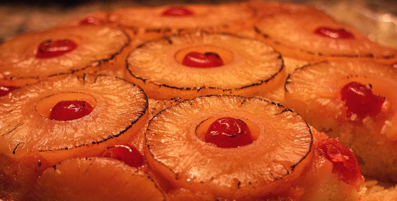 Belizean Pineapple Upside-Down Cake