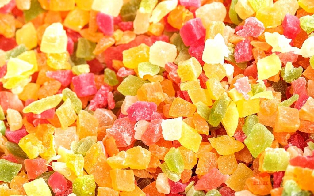 Candied Fruit Mix for Belizean Fruit Cake Recipe