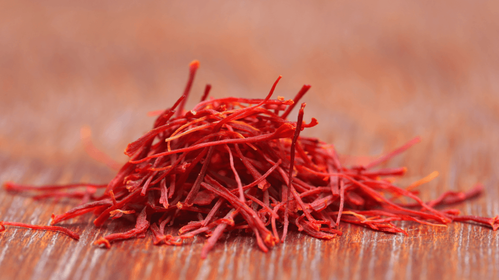 Saffron strands for Mayan Recado Blanco